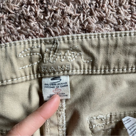 Silver Chino Relaxed Skinny Jeans size 29/31 - Picture 3 of 10